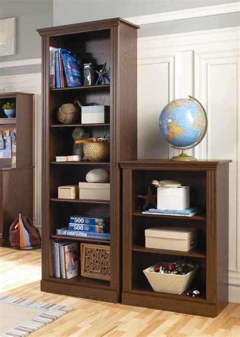 72 h x 72 w x 10.625 d. Madison 36 inch and 72 inch bookshelf in coffee oak by ...