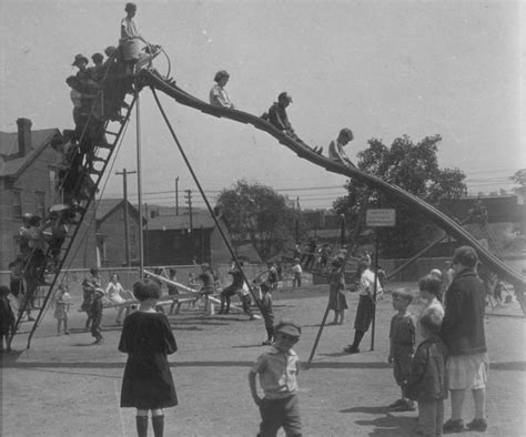 Crazy Dangerous Old Playgrounds Old Photos History Old Pictures