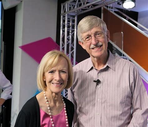 Judy Woodruff With Francis Collins Married Biography