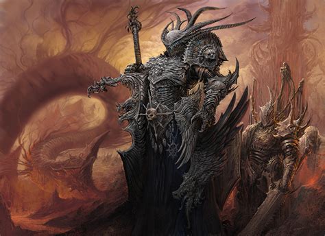 Wallpaper Warhammer Mark Of Chaos Demon Fantasy Games