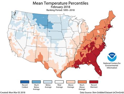 Assessing the U.S. Climate in February 2018 | News | National Centers