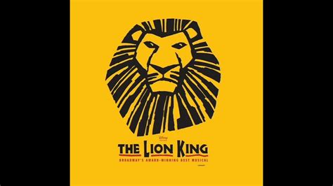 The Lion King Broadway Musical Soundtrack King Of Pride Rockcircle