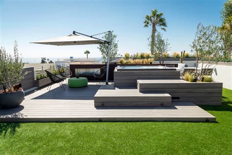 Modern Rooftop Deck Los Angeles By Fair Studio Email Us Directly