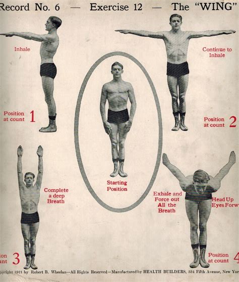 The Famous Daily Dozen Exercises The Art Of Manliness