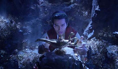 Aladdin 2019 Teaser Trailer Mena Massoud Finds The Magic Lamp Containing Will Smith Filmbook