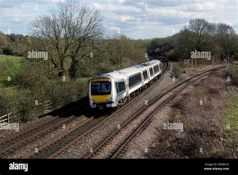 Chiltern Railways Class 168 Diesel Train At Hatton North Junction