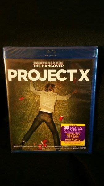 Project X Blu Ray Brand New Never Opened Great Holiday T Holiday