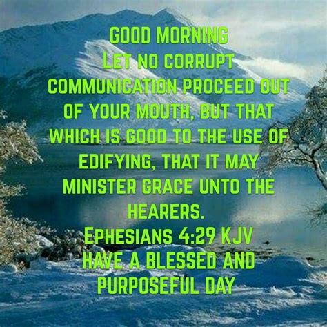 Ephesians 4 Daily Scripture Edifying Kjv Corruption Scriptures