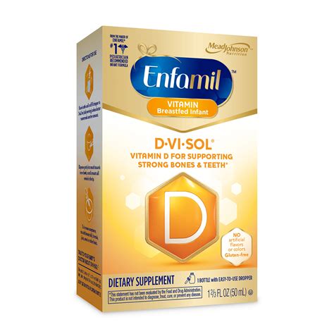 Buy Enfamil Baby Vitamin D Vi Sol Vitamin D Liquid Supplement Drops For