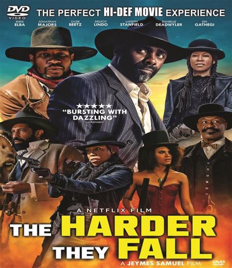 Dvd English Movie The Harder They Fall