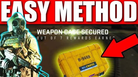 Warzone Dmz Extracting Weapon Case Easy Way Youtube