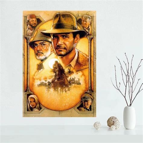 High Quality Indiana Jones Custom Canvas Poster Home Decoration Poster