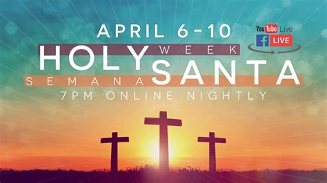 holy week semana santa april 7 youtube