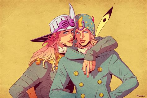 Johnny Joestar And Gyro Zeppeli Jojo No Kimyou Na Bouken And 1 More