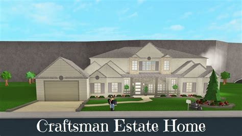 Roblox bloxburg 2 story family house build you. Roblox/BLOXBURG: Craftsman Estate Home (2 story) [SPEE ...