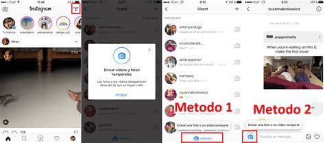 Como Enviar Fotos Y Videos Temporales En Instagram Direct Android E Ios
