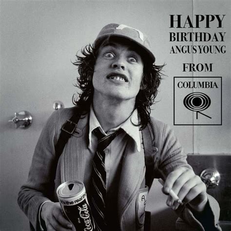 What does angus youngs wife look like? Angus Young's Birthday Celebration | HappyBday.to