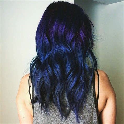 70 hermosas ideas para el color del cabello azul y morado hairstylecamp mont blanc