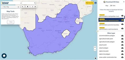 Download South Africa Administrative Boundary Shapefiles Provinces