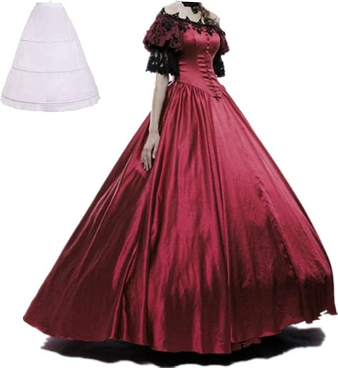 Buy Ly Vv Womens Marie Antoinette Rococo Ball Gown Gothic Victorian Dress Costume Online At