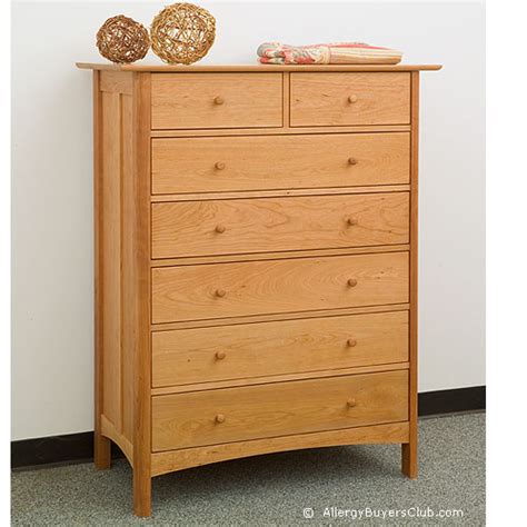 Solid Wood Dressers 7 Drawer - AllergyBuyersClub