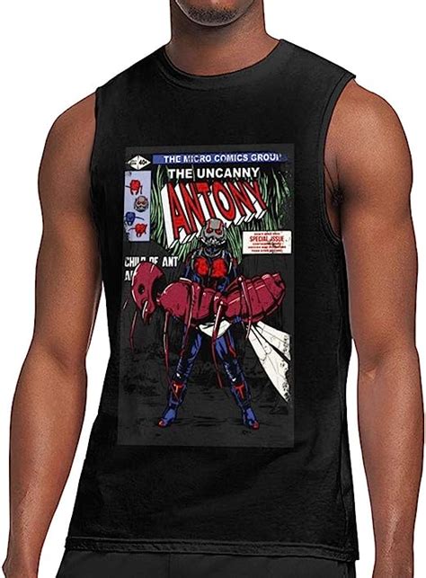 Kisdrop Mens Uncanny Anime Antony Muscle T Shirt