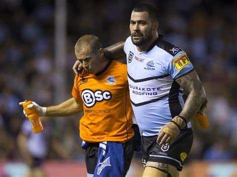 Andrew fifita was said to be in a stable condition in an induced coma after the cronulla sharks prop sustained a serious throat injury. Andrew Fifita injury: Cronulla star shies away from dad's ...