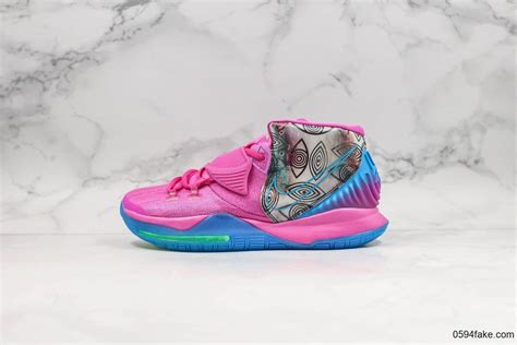 耐克nike Kyrie 6 Pre Heat Tokyo纯原版本欧文6粉色东京限定配色原档案数据开发实战篮球鞋 货号：cq7634 601