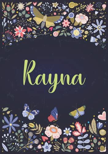 rayna notebook a5 personalized name rayna birthday t for women girl mom sister