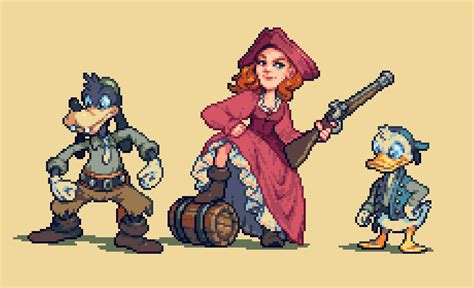 「what If Disney Put The Potc Redhead In 」 Luxのイラスト