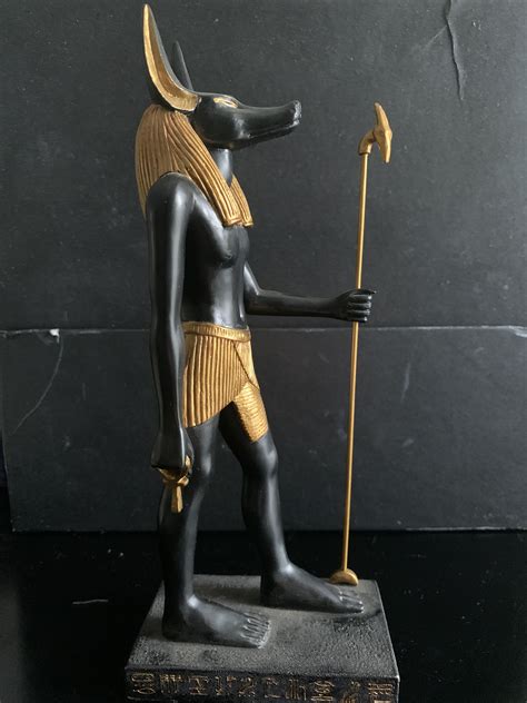 Egyptian God Anubis Statue Anubis Statue Egyptian Gods Anubis