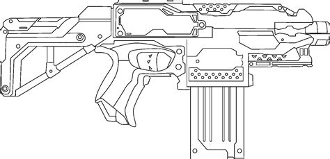 Home » coloring pages » 61 magic nerf gun coloring pages. Nerf Gun Drawings