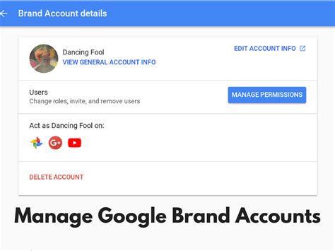What do the different account permission levels in google analytics (ga) actually mean? Google for your business, organization or brand: Manage ...