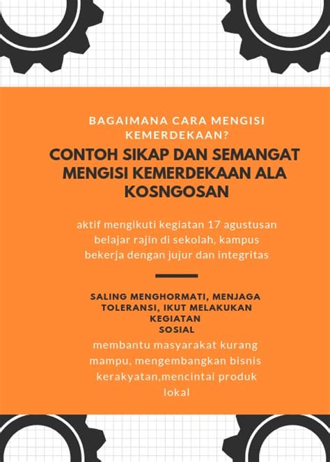 Hak dan kewajiban guru diatur dalam ketentuan pasal 14. Contoh Sikap Jiwa dan Semangat Merdeka bagi Generasi Muda ...
