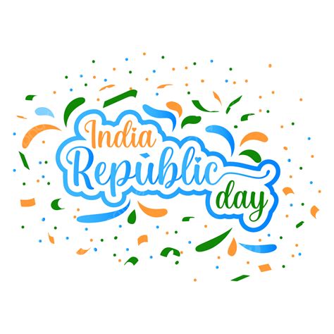 India Republic Day Vector Hd Png Images Happy Republic Day Of India