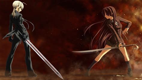 21 Anime Girl Fighting Wallpaper Baka Wallpaper