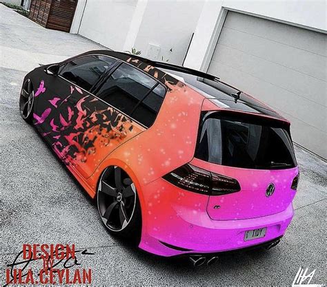 Vw Golf Mk7 Wrap Sports Cars Luxury Volkswagen Vw Cars