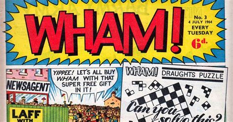 Blimey The Blog Of British Comics Whams 50th Wham Iversary