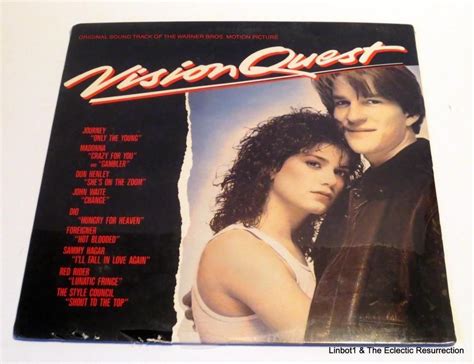 Vision Quest Lp Original Motion Picture Sound Track Madonna 1985