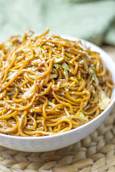 Classic Chinese Chow Mein Recipe Video Dinner Then Dessert