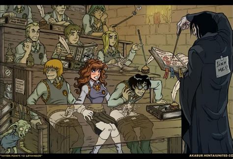 Hermione Messing Around In Class Harry Potter Akabur Rrule34