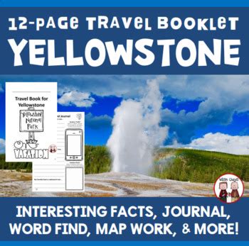 Free esl printable worksheets, english word exercises, printable grammar exercises, vocabulary exercises, flashcards, english printable you can use any of the esl worksheets that appear on our website for your kids, students, and yourself without any consent. Yellowstone National Park Vacation Travel Booklet by Wise Guys | TpT