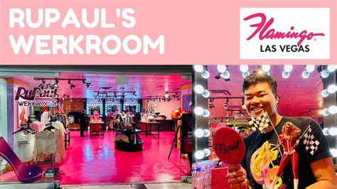 Drag Race Live Pop Up Shop Rupauls Werkroom In The Flamingo Las