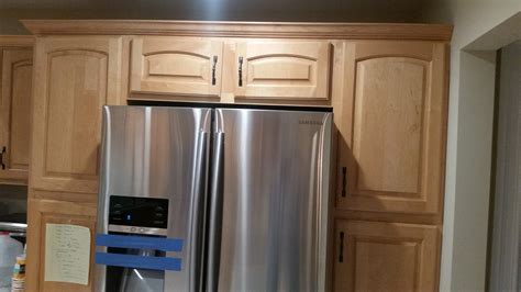 Our restoration techniques can remove these problems. Painting kitchen Cabinet Gray