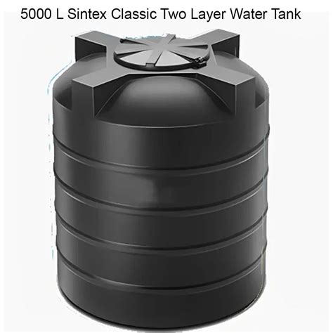 Black 5000 L Sintex Classic Two Layer Water Tank At Rs 44800piece In
