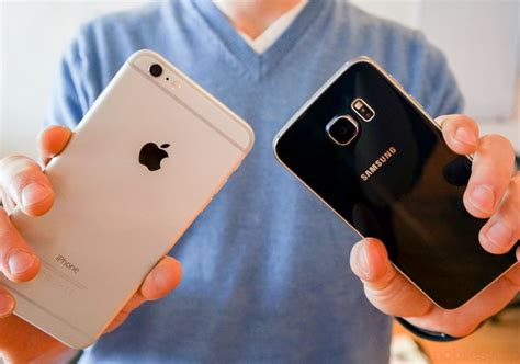 Galaxy S6 Vs Iphone 6 Plus Leurs Capteurs Photo Saffrontent Dans Un