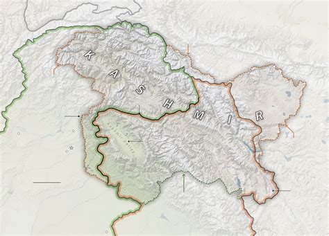Kashmir Valley Map Physical 3d Map Of Anantnag Kashmir South