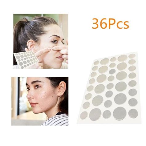 36pcs Acne Treatment Patch Hydrocolloid Acne Dots Invisible Spot Cover