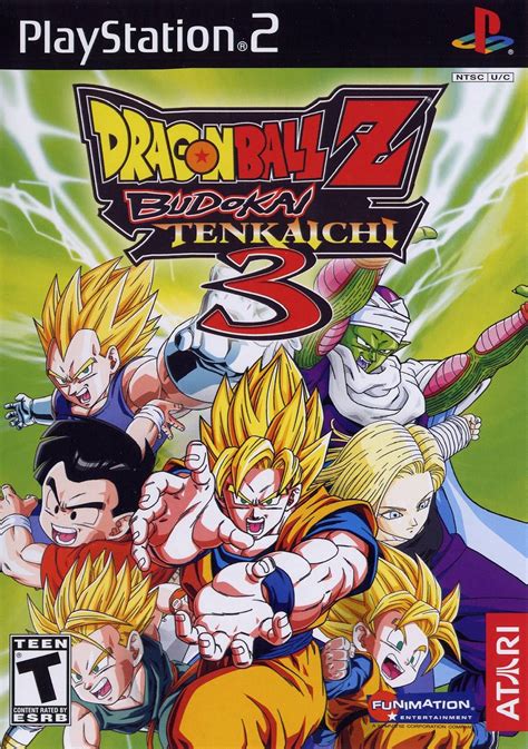 Dragon Ball Z Budokai Tenkaichi 3 Sony Playstation 2 Game