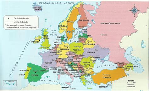 Mapa Politico Union Europea Con Capitales Images